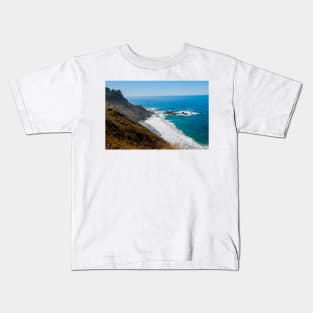 Central California Coastline Kids T-Shirt